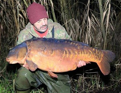 The current UK carp record - the Wasing Syndicate's Parrot